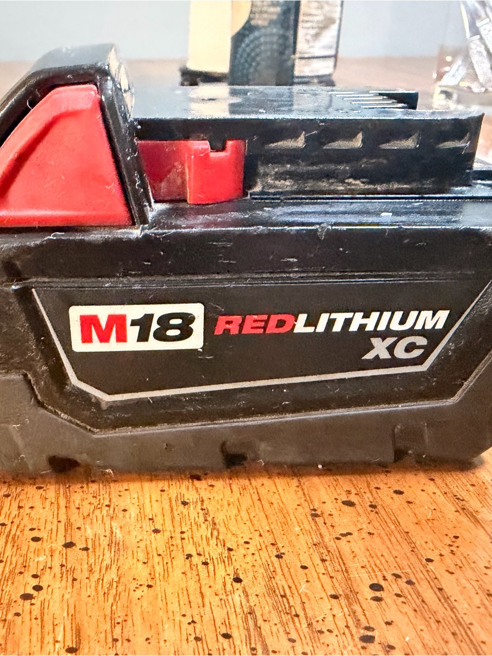 M18 Milwaukee 3.0Battery - Black & Red